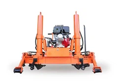 Stroj na zdvíhanie a obkladanie koľajníc